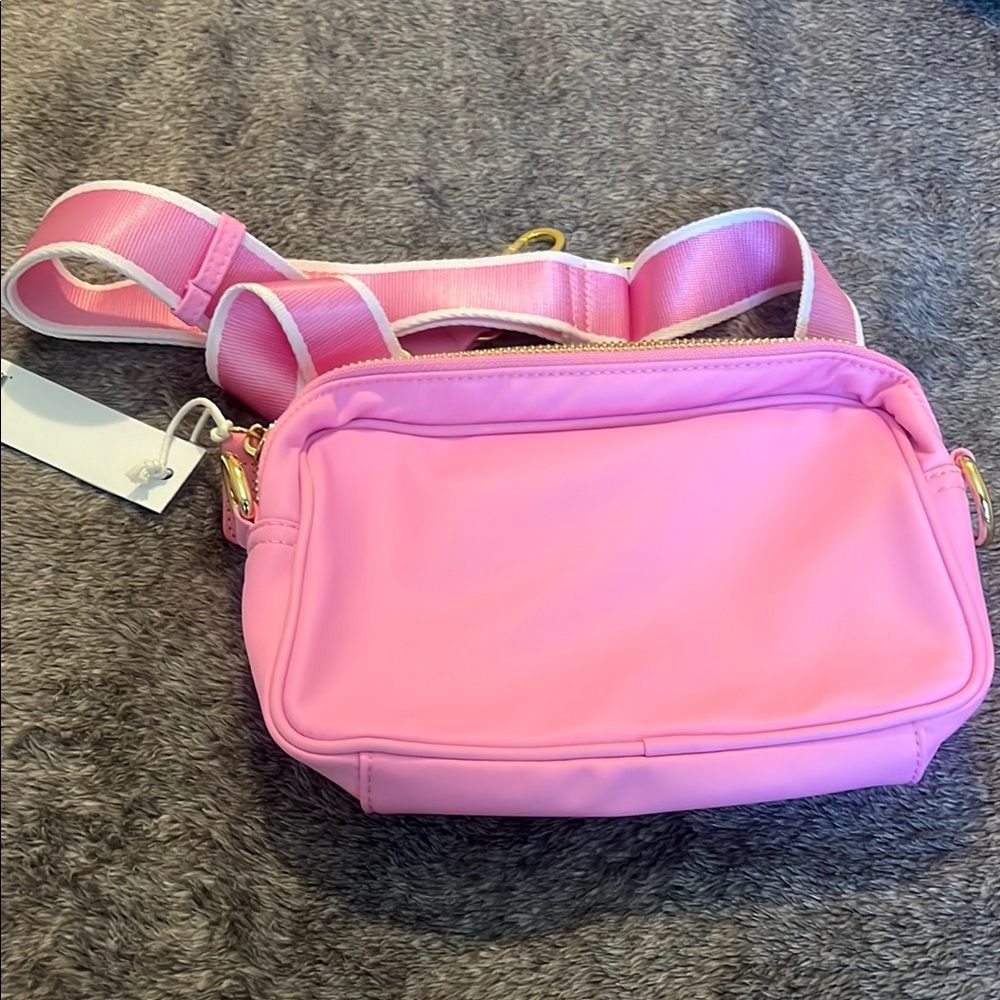 Stoney Clover Lane Pink Crossbody Bag